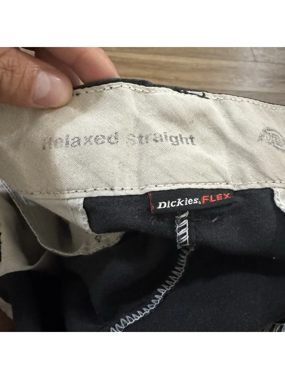 Dickies Flex Relaxed Fit Cargo Pants Black 32x30 WP598